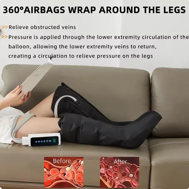 PureMotion A300 Air Compression Leg Massager